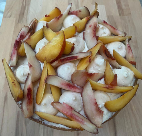 tarte peche